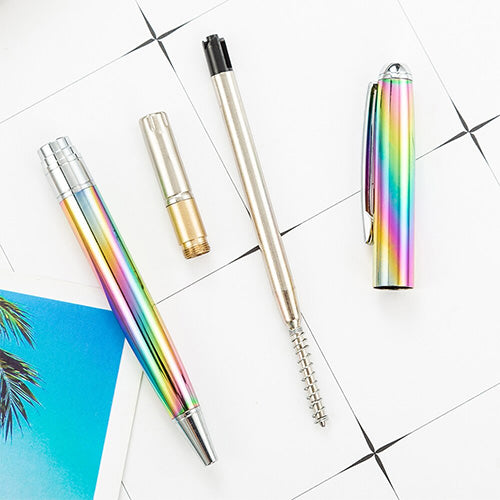 Stunning Rainbow Barrel Executive Ball-point Pen - Black Ink