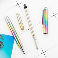 Stunning Rainbow Barrel Executive Ball-point Pen - Black Ink