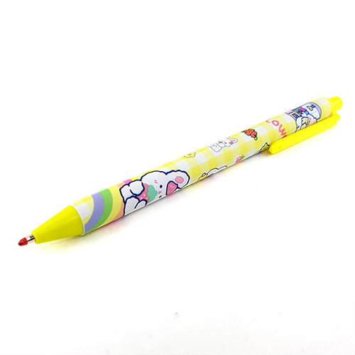 Cute Rabbit Gel Ink Pen (yellow barrell) Black Ink!