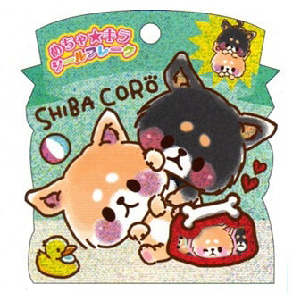 Kamio : Shiba Coro Dogs Sticker Sack!