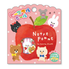 Mindwave : Notre Pomme Kawaii Animals Sticker Sack