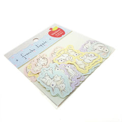 Franche Lippee : Pastel Rabbits Sticker Flakes Sack!