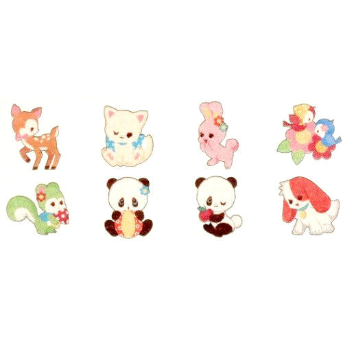 Kamio : Retro Yukaina Animals Sticker Sack!