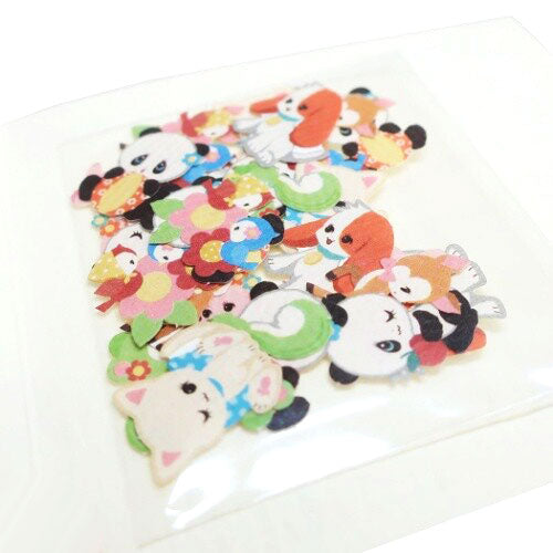 Kamio : Retro Yukaina Animals Sticker Sack!