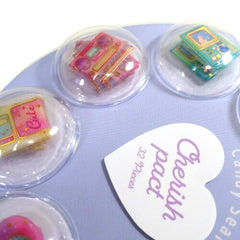 Kamio : Cherish Pact 80's Retro theme Gel stickers!