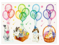 Bunnies & Ballons Sticker Sheet #2