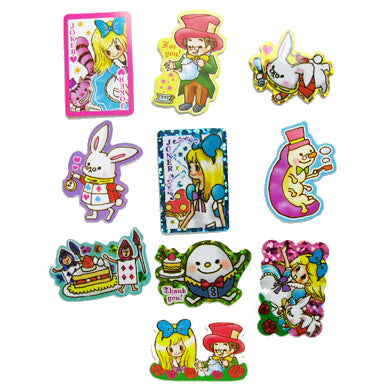 Sticker flakes - #012 - set of 10 Mon Der Books