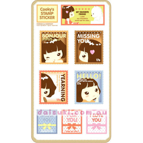 Kawaii sticker sheet from Korea - Ver.2.9