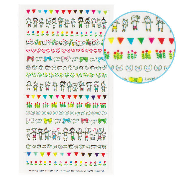 Cute Dress Ups Sticker Sheet #005