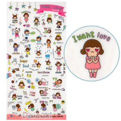 Sweet Things Kawaii sticker sheet #4
