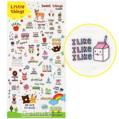 Cute Dress Ups Sticker Sheet #005