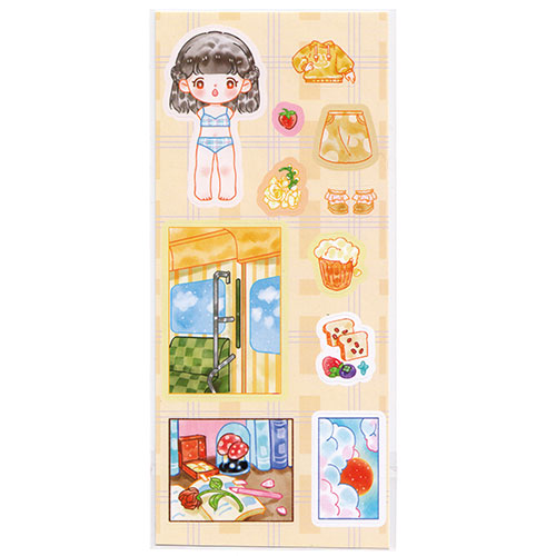 Cute Dress Ups Sticker Sheet #002