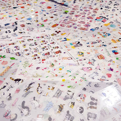 Sticker Sheet LUCKY DIP!  10 sticker sheets for $10