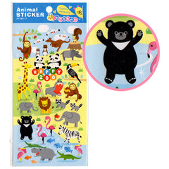 Funny Animals Happy Zoo stickers sheet!