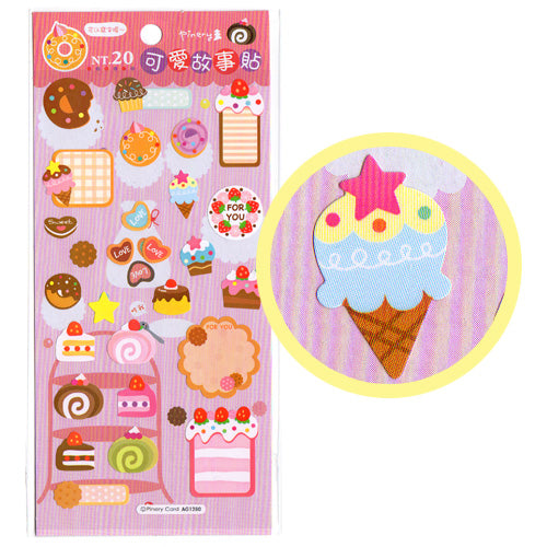 Cakes Galore stickers sheet!