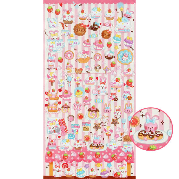 Crux : Coro Puchi Dessert Bunnies Sticker Sheet!