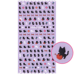 Mindwave : Cute Black Kitty Micro Stickers!!