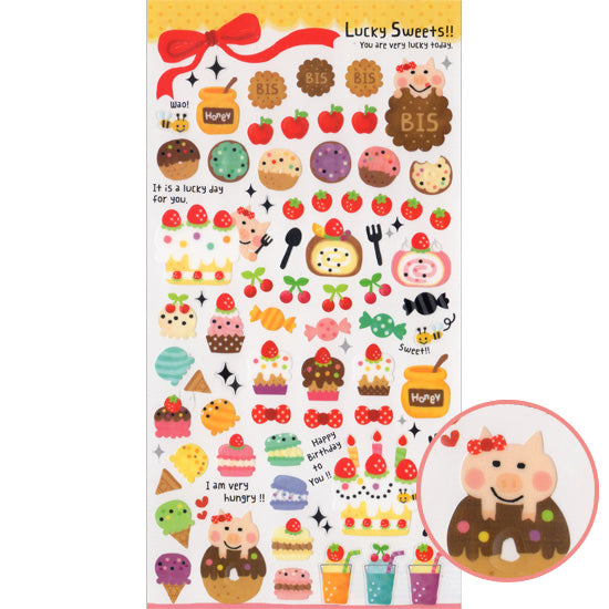 Mindwave : Lucky Sweets Sticker Sheet!