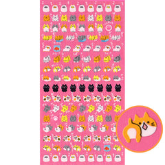 Crux : Funny Punch Sparkly Sticker Sheet!