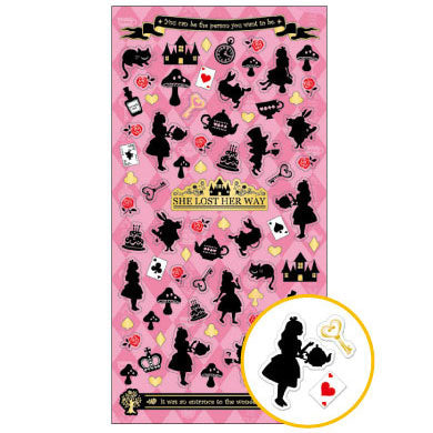 Mindwave : Alice in Wonderland Sticker Sheet!