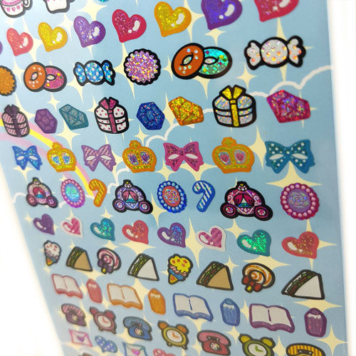 Crux : Funny Punch Sparkly Sticker Sheet!