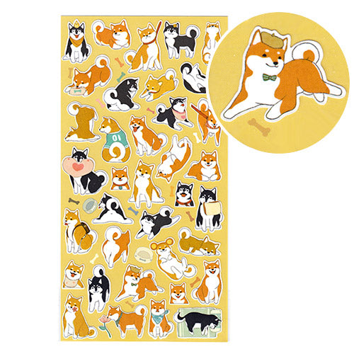 Cheeky Shiba Inu Friends Sticker Sheet!