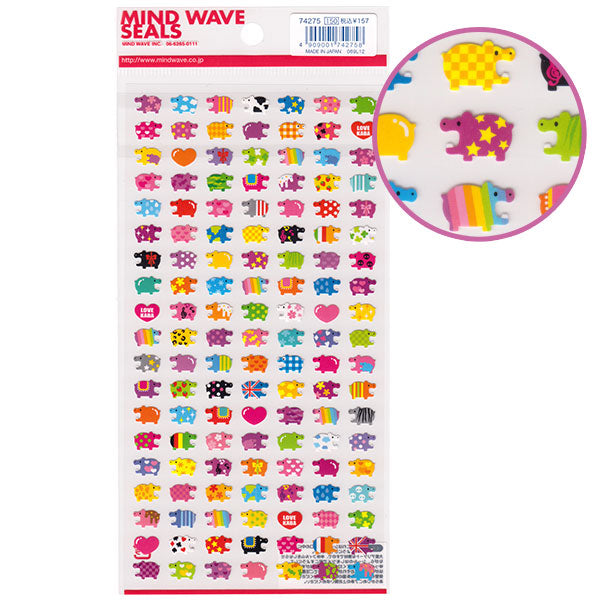 Kaba Arrow Sticker Mind Wave : Love Kaba Sticker Sheet! Cute Hippo Stickers | Daisuki