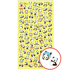 Mind Wave : Playful Panda Sticker Sheet! Adorable!