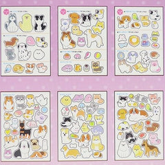 Crux : Dogs and Cats Sticker Sheets and Album Set!