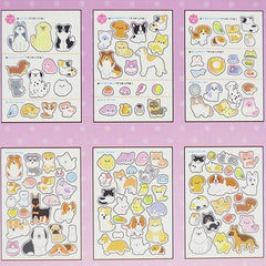 Crux : Dogs and Cats Sticker Sheets and Album Set!