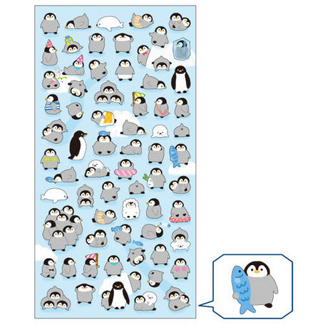 Mind Wave : Penguin Party Sticker Sheet!