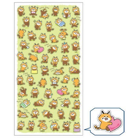 Mind Wave : Playful Panda Sticker Sheet! Adorable!