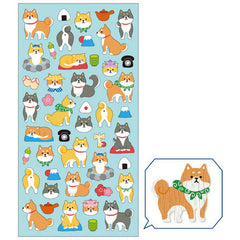 Mind Wave : Shiba Life Japanese Sticker Sheet