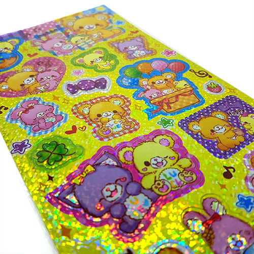 Kamio : Charming Pops sparkly sticker sheet!