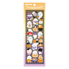 Halloween Critters Sparkly Sticker Sheet