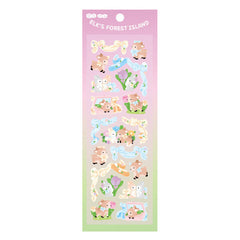 Oh Baby Deer (& Bunnies!) Sparkly Sticker Sheet