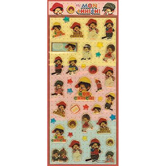 Q-Lia : Monchhichi stickers!