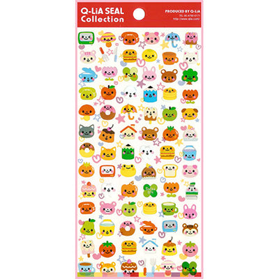 Q-Lia : Happy Faces Sticker Sheet!
