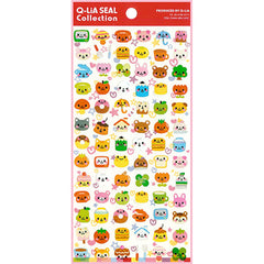 Q-Lia : Happy Faces Sticker Sheet!