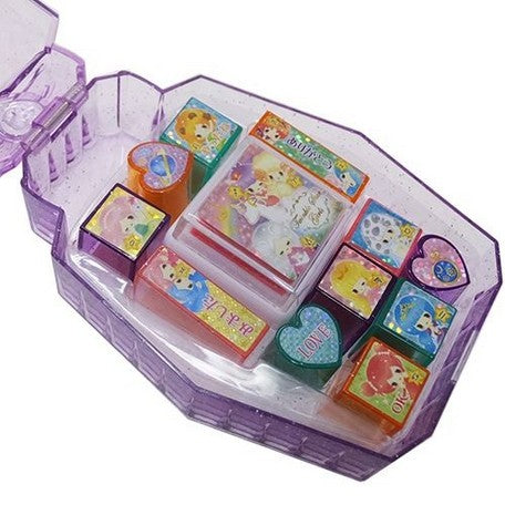 Kamio - Ink Star Girls - Set of Rubber Stamps with Ink Pad!