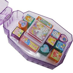 Kamio - Ink Star Girls - Set of Rubber Stamps with Ink Pad!