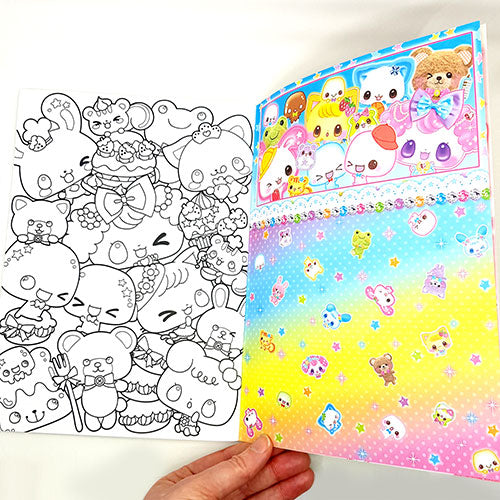 Princess Friends Scrapbook with bonus Colouring Pages!