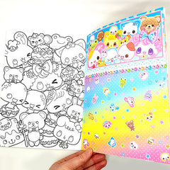 Princess Friends Scrapbook with bonus Colouring Pages!