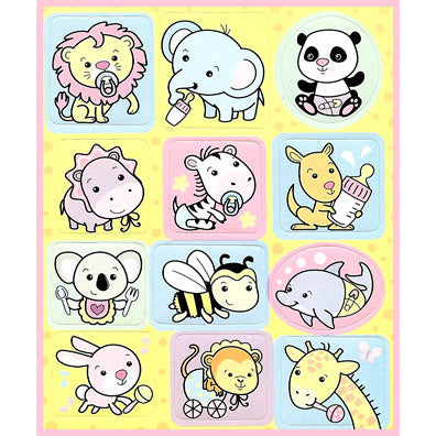 Cute Baby Animals stickers sheet!