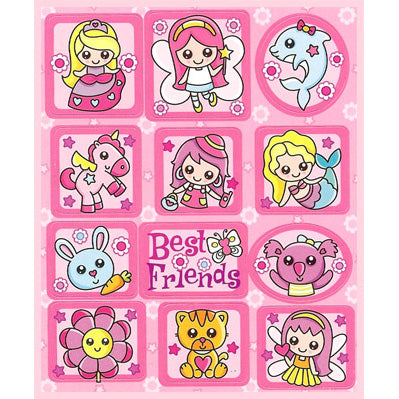 Kawaii Girl's Life stickers sheet!