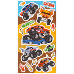 Monster Trucks sticker sheet!