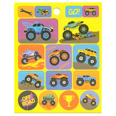 Mega Monster Trucks sticker sheet! #2