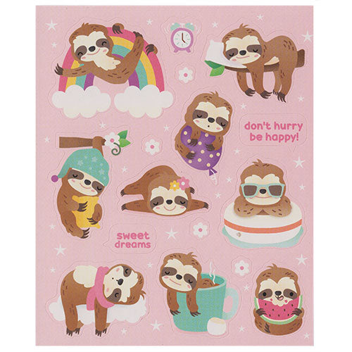 Sweet Sloths sticker sheet!
