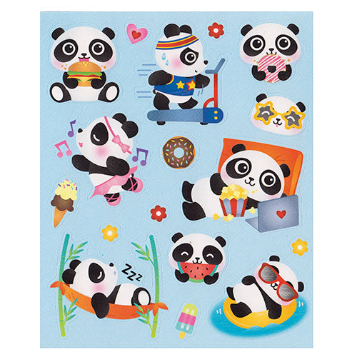 Panda Party sticker sheet!