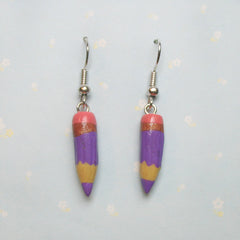 Tardis Earrings - Doctor Who - Individually Hand sculpted